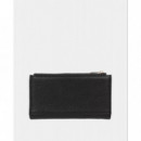 Billetero Monograma Rombos Negro  LOLA CASADEMUNT