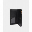 Billetero Monograma Rombos Negro  LOLA CASADEMUNT