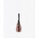 Bandolera Tejido Jacquard Lc Flocado Burdeos  LOLA CASADEMUNT