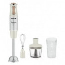 MOULINEX Batidora de Brazo con Picadora y Varilla Quickchef DD655A10 1000W