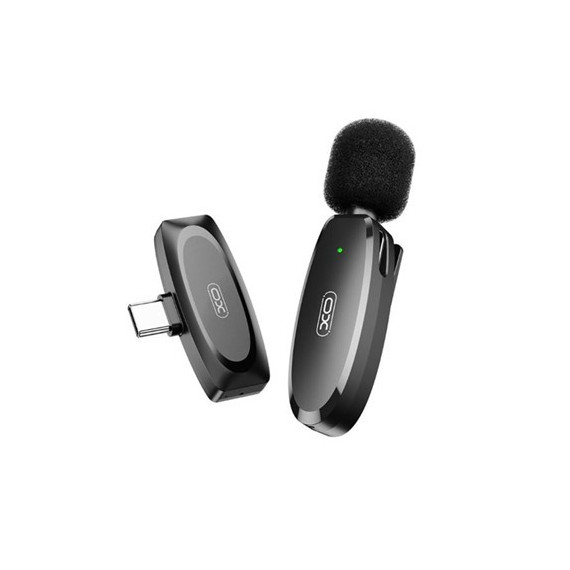 XO Microfono Inalambrico Solapa Tipo C Ai Cancelacion de Ruido MKF08A