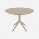 Mesa de Jardín SKY-105 Cm ø- Varios Colores- Siesta Exclusive®- Exterior  SIESTA EXCLUSIVE