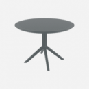 Mesa de Jardín SKY-105 Cm ø- Varios Colores- Siesta Exclusive®- Exterior  SIESTA EXCLUSIVE
