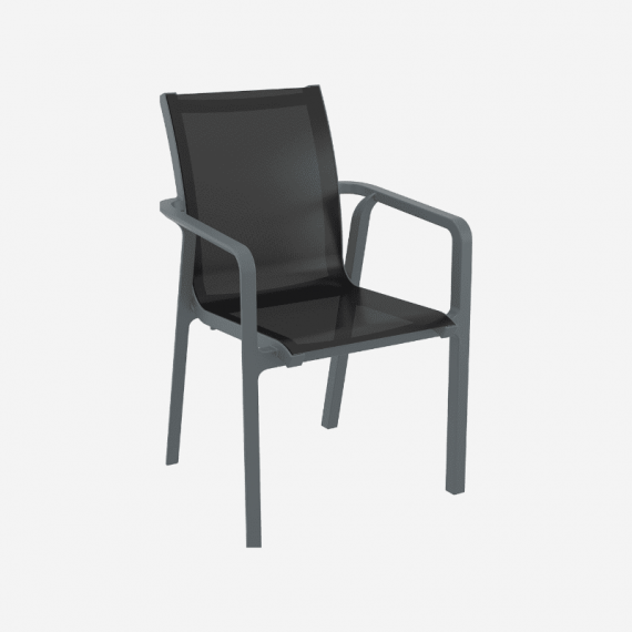 Sillón de jardín PACIFIC- Apilable- Varios colores- Siesta Exclusive®- Exterior