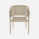 Silla de Jardín Portofino- Apilable- Cojín Incluido- Varios Colores- Siesta Exclusive®- Exterior  SIESTA EXCLUSIVE