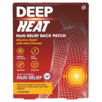 DEEP HEAT Parches Calor X 2 Unidades