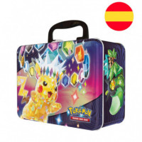 Estuche juego cartas coleccionables Chest Pokemon Español