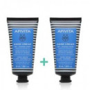 APIVITA CREMA MANOS SECAS Y AGRIETADAS 50ML X2