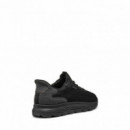 Geox Zapatillas Spherica PLUS Negras U55MPA 06KEK-C9999