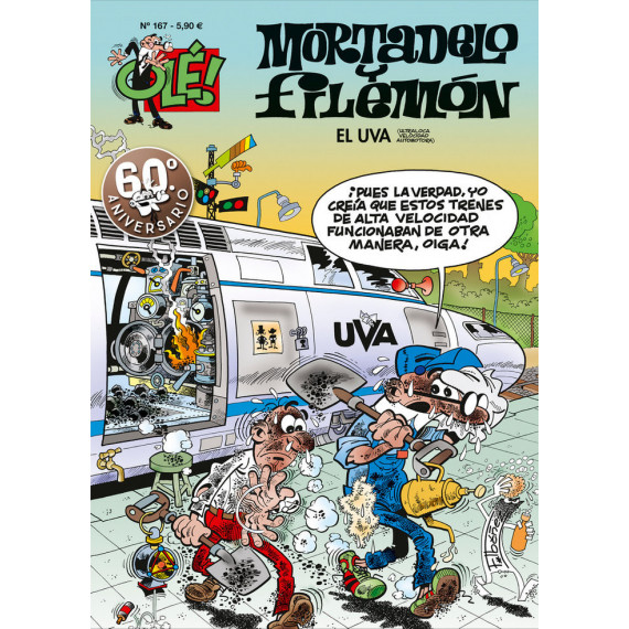 el U.v.a. (ultraloca Velocidad Automotora) (ol�! Mortadelo 167)