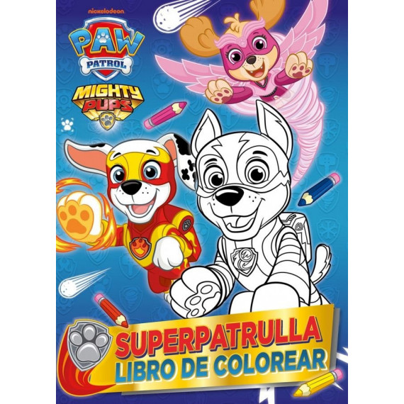 Paw Patrol Patrulla Canina Actividades Superpatrulla Libro D   2025