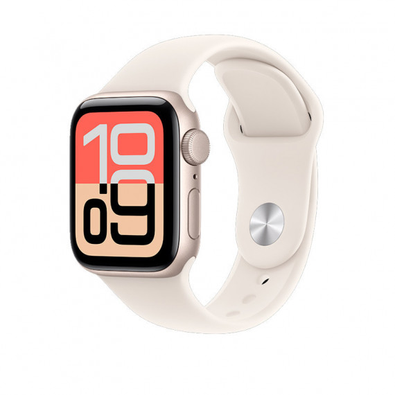 Apple Watch Se 3 Gen GPS 40MM Caja de Aluminio Blanco Estrella con Correa Deportiva Blanco Estrella  APPLE