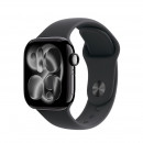 Apple Watch Series 11 GPS + Cell 42MM Caja de Aluminio Negro Azabache con Correa Deportiva Negra  APPLE