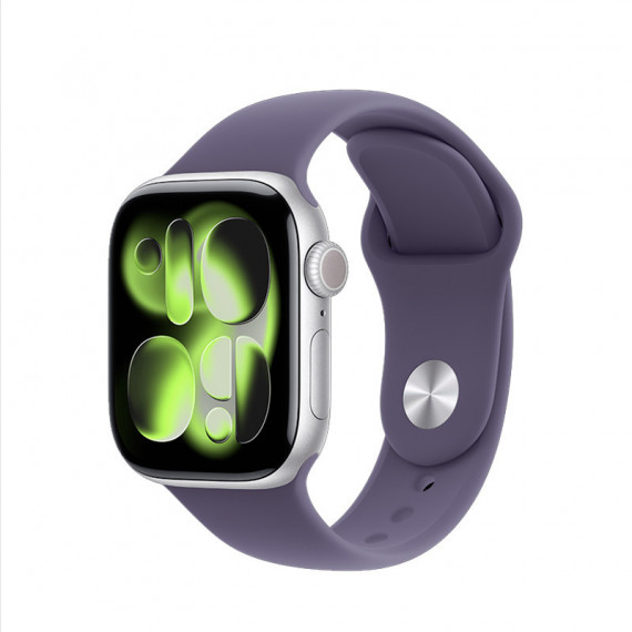 Apple Watch Series 11 GPS + Cell 42MM Caja de Aluminio Plata con Correa Deportiva Niebla Lila  APPLE