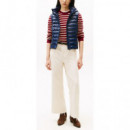 TOMMY HILFIGER - Lw Padded Slim Vest - C1G - F|WW0WW47352/C1G