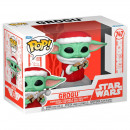 FUNKO Pop Grogu Navidad Mandalorian 747