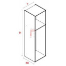 Módulo Despenseros Blanco De 220 Cm X 58 Cm X 60 Cm