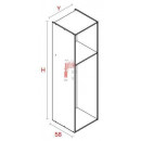 Módulo Despenseros Blanco De 220 Cm X 58 Cm X 60 Cm