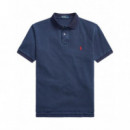 Polo RALPH LAUREN - SSKCOFM1-SHORT Sleeve-polo Shirt - Newport Navy - 710850860010/NEWPORT Navy