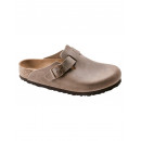 Calzado Zuecos BIRKENSTOCK Boston Oiled Leather Tobacco Brown