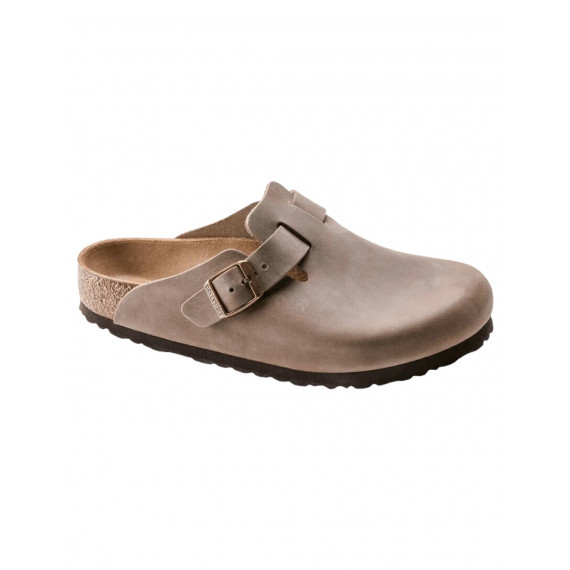 Calzado Zuecos BIRKENSTOCK Boston Oiled Leather Tobacco Brown
