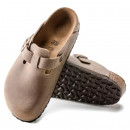 Calzado Zuecos BIRKENSTOCK Boston Oiled Leather Tobacco Brown