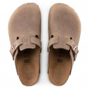 Calzado Zuecos BIRKENSTOCK Boston Oiled Leather Tobacco Brown