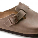 Calzado Zuecos BIRKENSTOCK Boston Oiled Leather Tobacco Brown