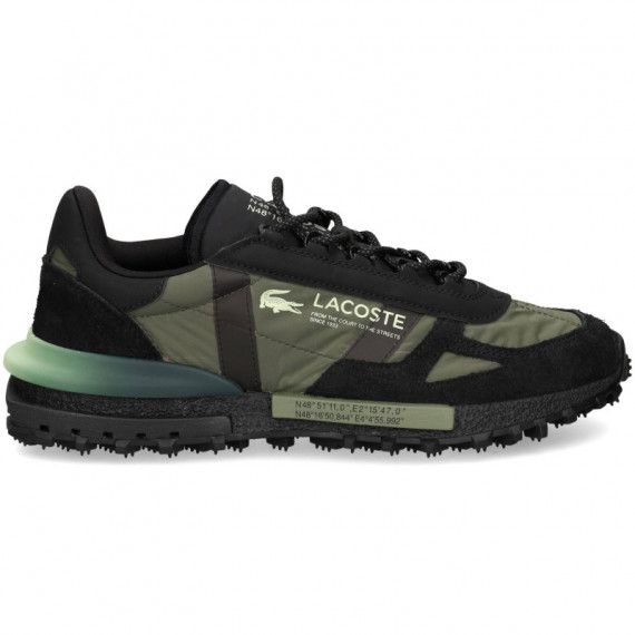 Elite Active 225 5 Sma Blk/lt Grn  LACOSTE