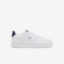 L001 Set 225 1 Sma Wht/nvy/red  LACOSTE