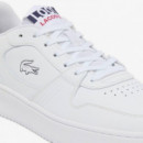 L001 Set 225 1 Sma Wht/nvy/red  LACOSTE