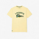 Tee-shirt Jaune  LACOSTE