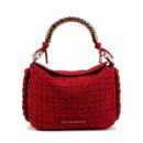 Bolso de Hombro de Tweed Personalizado con Asa Metálica  LOLA CASADEMUNT