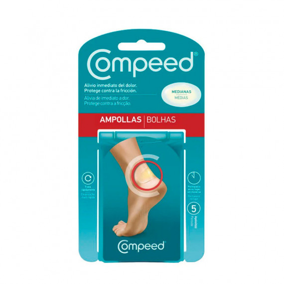Ampollas Medianas 5 Apósitos  COMPEED