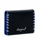 Monedero costuras desmontable mediano