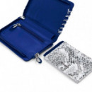 Monedero costuras desmontable mediano