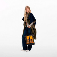 Mochila tote nylon grande