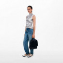 Mochila Solapa Grabados Pequeña  DESIGUAL