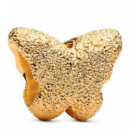 Charm Mini Mariposa Textura Recubrimiento en Oro de 14K 764046C00  PANDORA