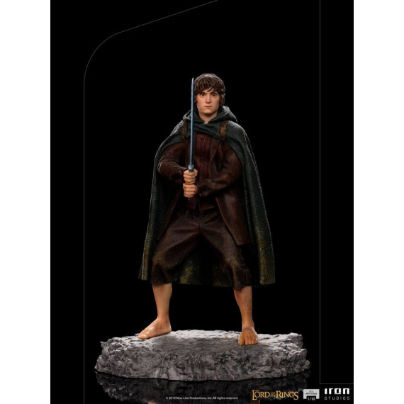 Estatua Frodo el Señor de los Anillos 1/10 Bds Art Scale 12 Cm  IRON STUDIOS