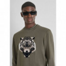 Sudadera FA150222 Verde Militare Scuro  ANTONY MORATO