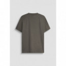 Camiseta FA100240 Verde Militare Scuro  ANTONY MORATO