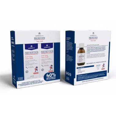 Inmunoferon Pack Duplo Jarabe Junior 150ML  CANTABRIA LABS