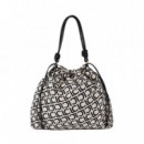 Bolso Shopper Tejido Jaquard Lc Flocado  LOLA CASADEMUNT