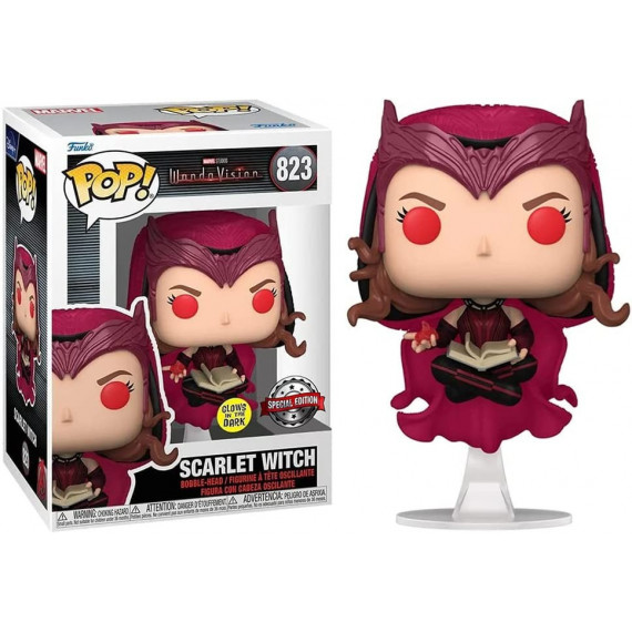 FUNKO Pop Bruja Escarlata Wanda Vision Marvel Exclusivo 823