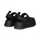 Sandalia 3 Velcros Negro  UGG