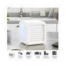 SOGO Ventilador Enfriador de Aire Portatil 7W 2EN1 SS-21085 con Luz Led  7 Colores