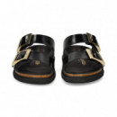 Pala 2 Hebillas Charol Negro  BIRKENSTOCK