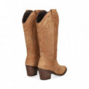 1/2 Bota Cowboy Boradada ante Marron  VEXED SHOES COMPANY