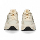 Talon Leopardo Ante+textil Hielo  PREMIATA